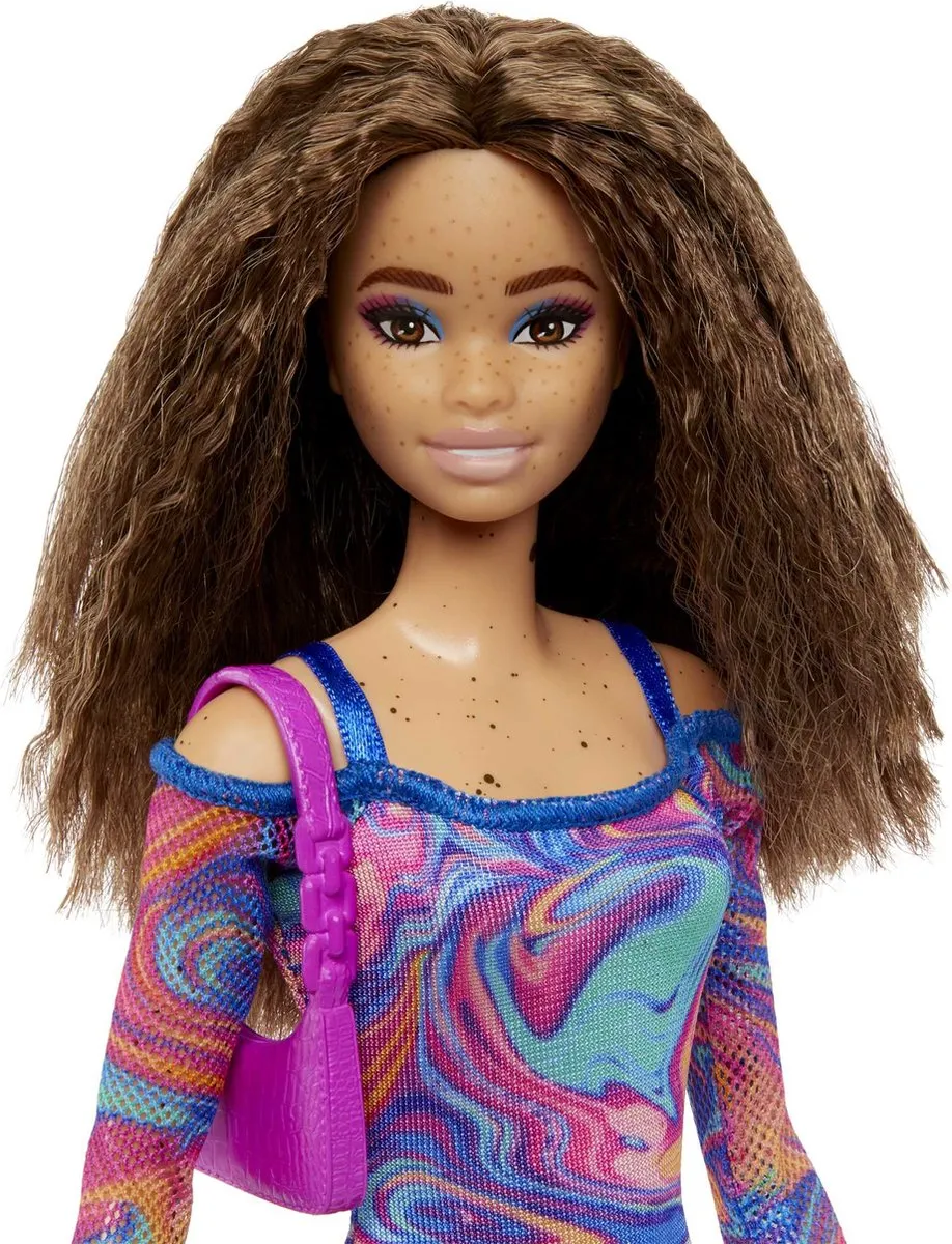 Barbie Fashionistas Hippie Jurk HJT03-6826-9796 - Multicolor