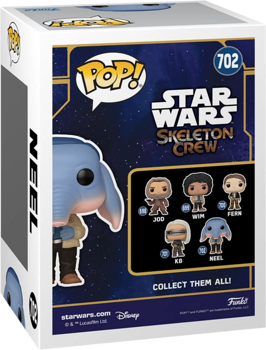 Funko Pop! Star Wars Skeleton Crew Neel Vinylfiguur - Multicolor