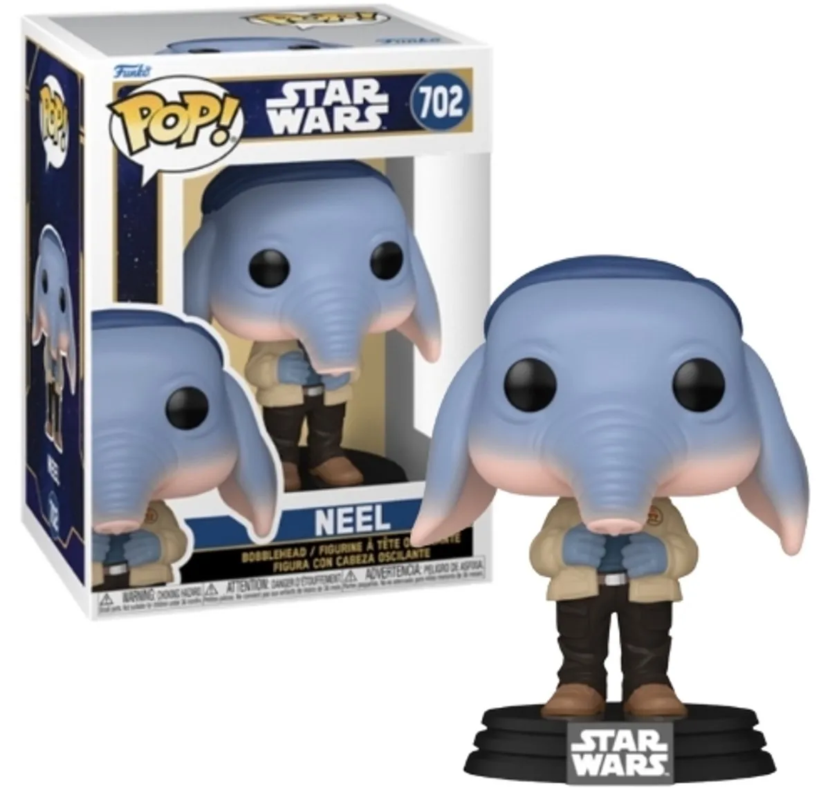 Funko Pop! Star Wars Skeleton Crew Neel Vinylfiguur