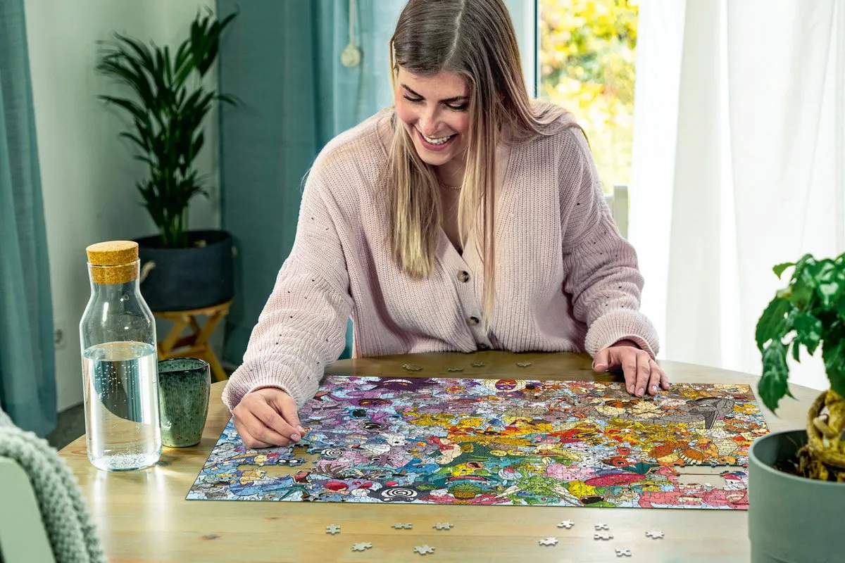 Ravensburger Pokémon Challenge Legpuzzel 1000 Stuks - Multicolor
