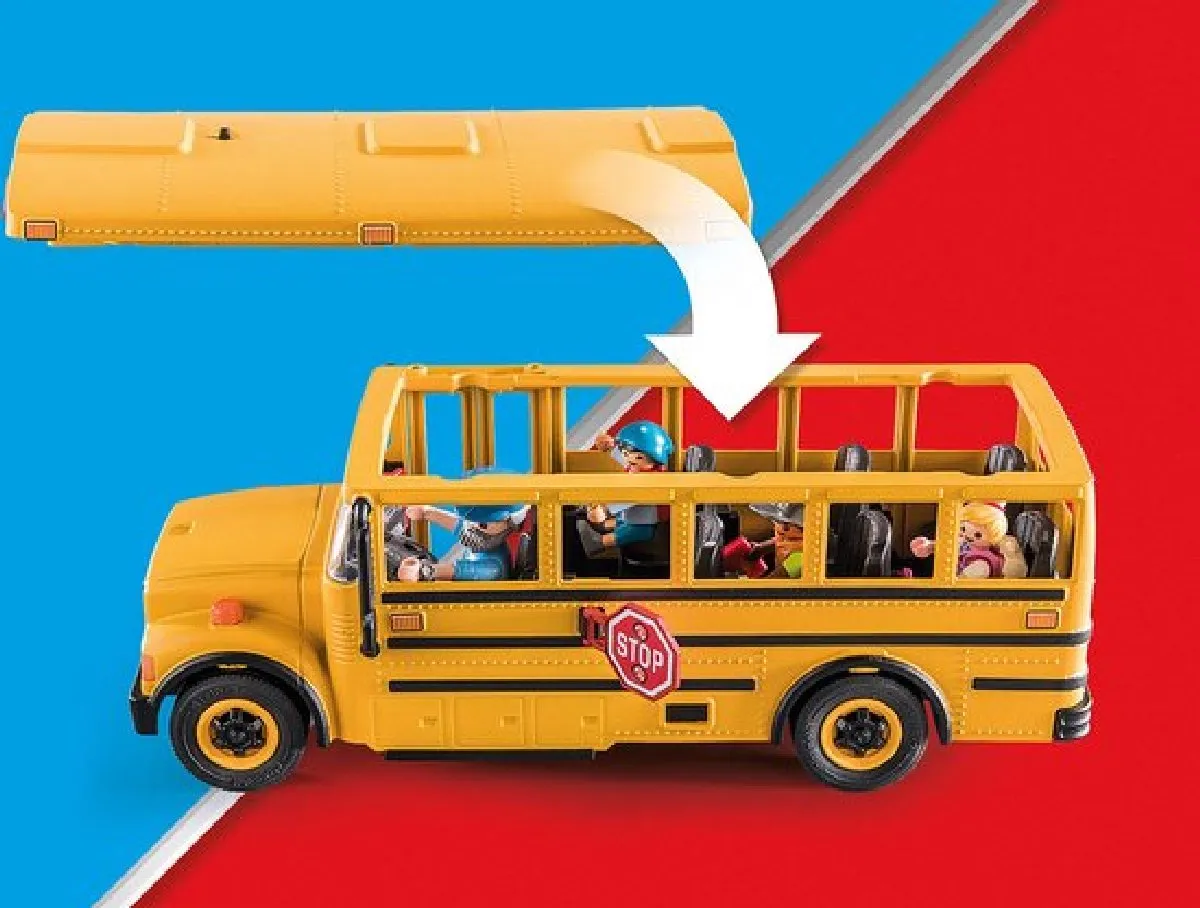 Playmobil City Life Amerikaanse Schoolbus 71094 - Multicolor