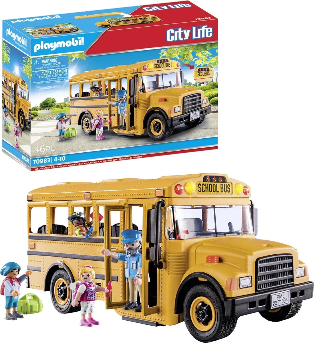 Playmobil City Life Amerikaanse Schoolbus 71094