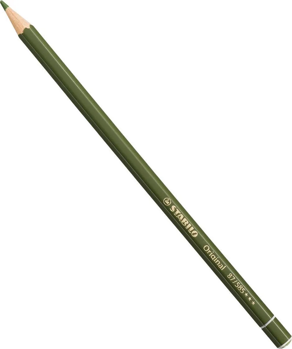 STABILO Original Kleurpotlood - olijfgroen - afbeelding 6 van 6