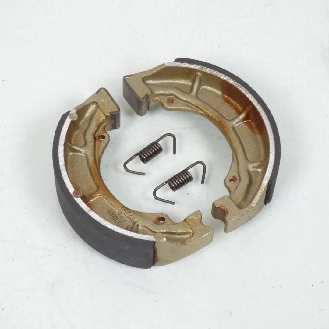 Mâchoire de frein AR Ø120mm x 28mm pour moto Suzuki 125 TSX 1984 à 1988 BA103