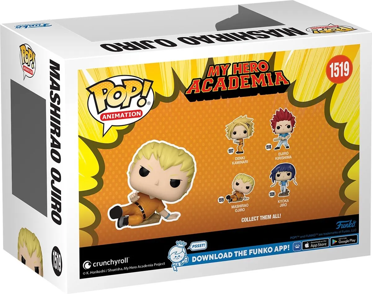 Funko Pop! My Hero Academia Mashirao Ojiro #1519 - Multi