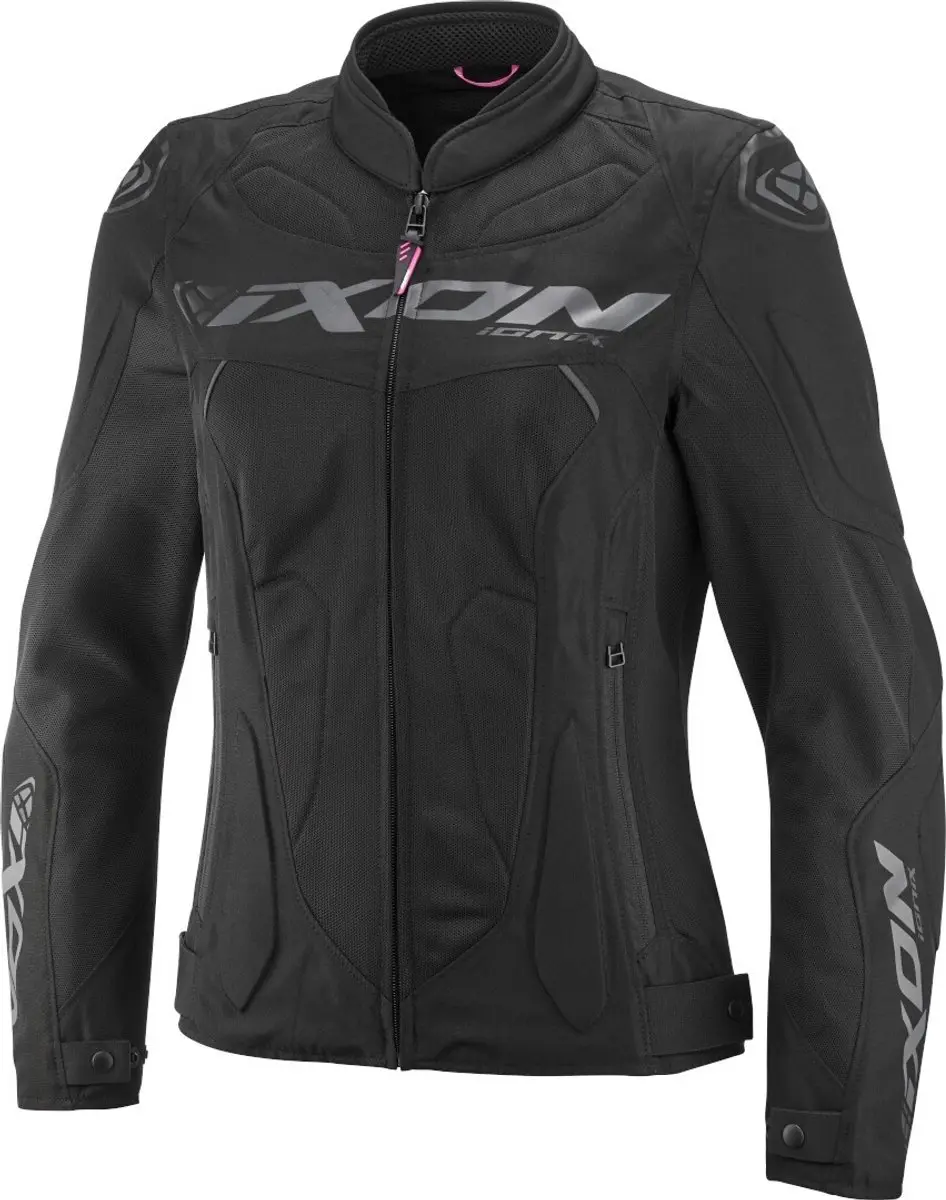 Ixon Ionix Lady Zwart Textiele Motorjas
