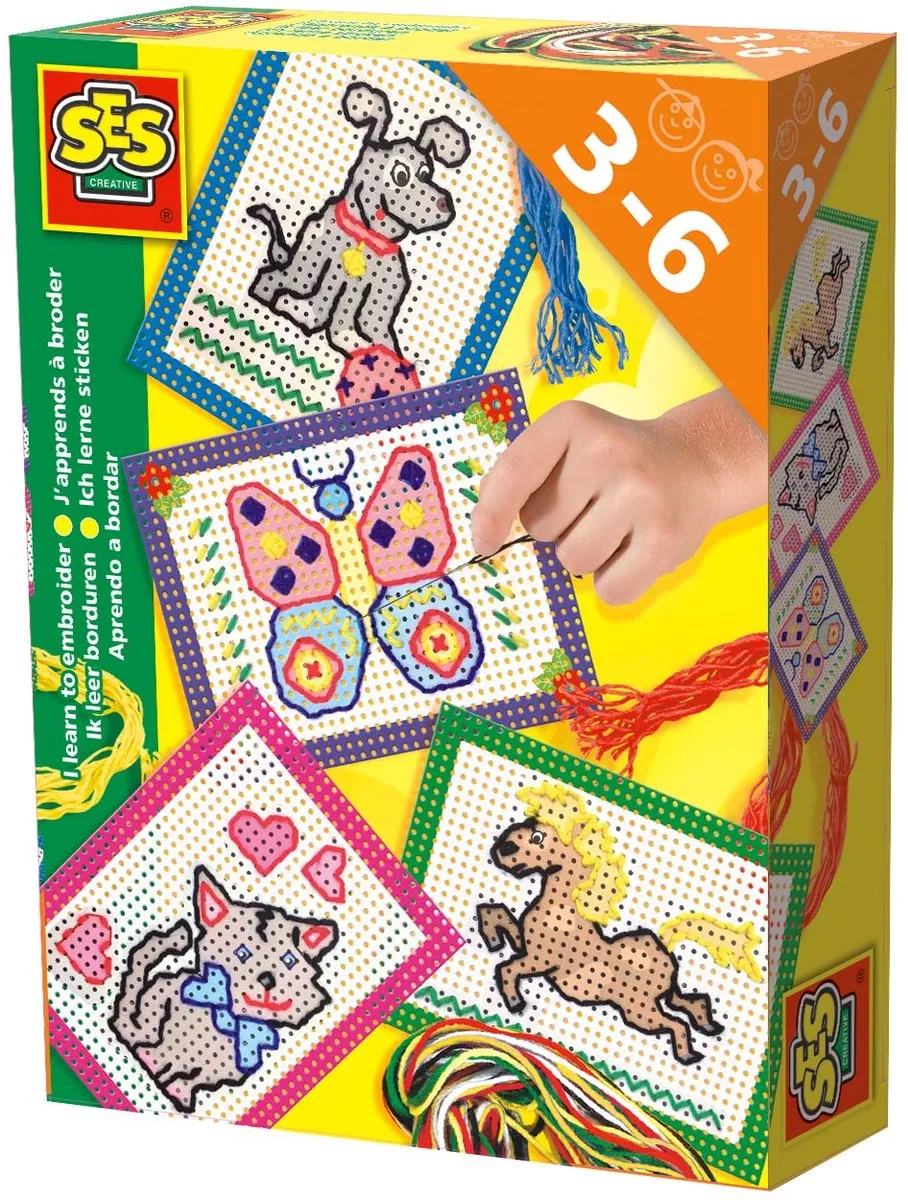 SES Creative Ik Leer Borduren