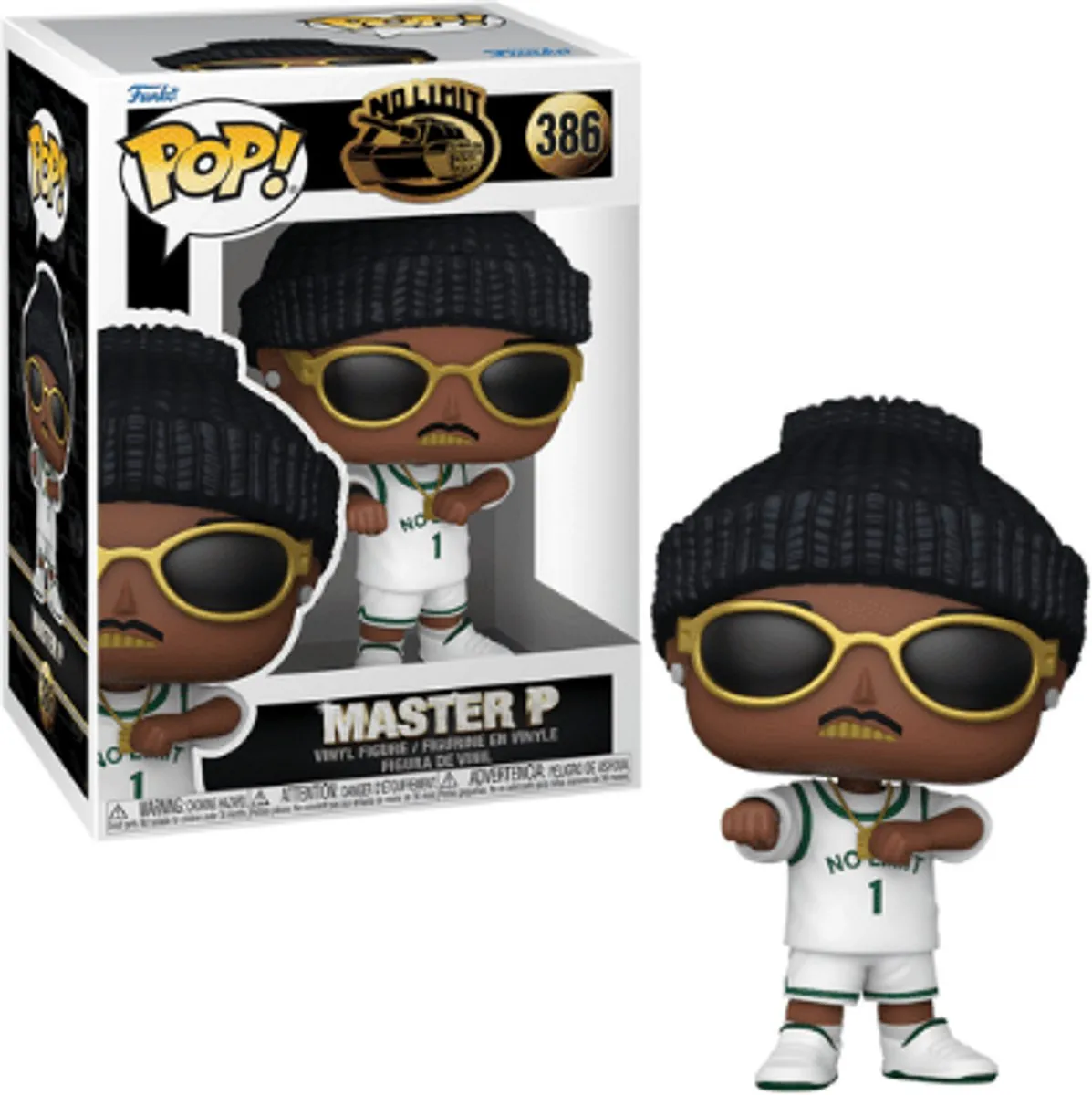 Funko Pop! Master P #386 - Veelkleurig - afbeelding 5 van 5