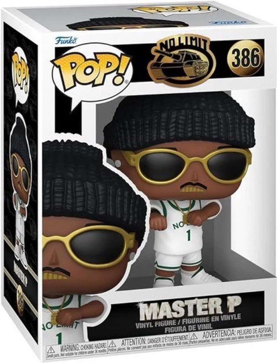 Funko Pop! Master P #386 - Veelkleurig - afbeelding 4 van 5
