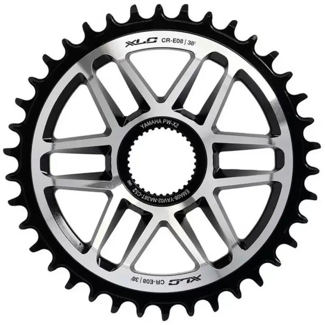 XLC CR-E07 Kettingblad 38T - Yamaha E-Bike - Zilver - afbeelding 2 van 2