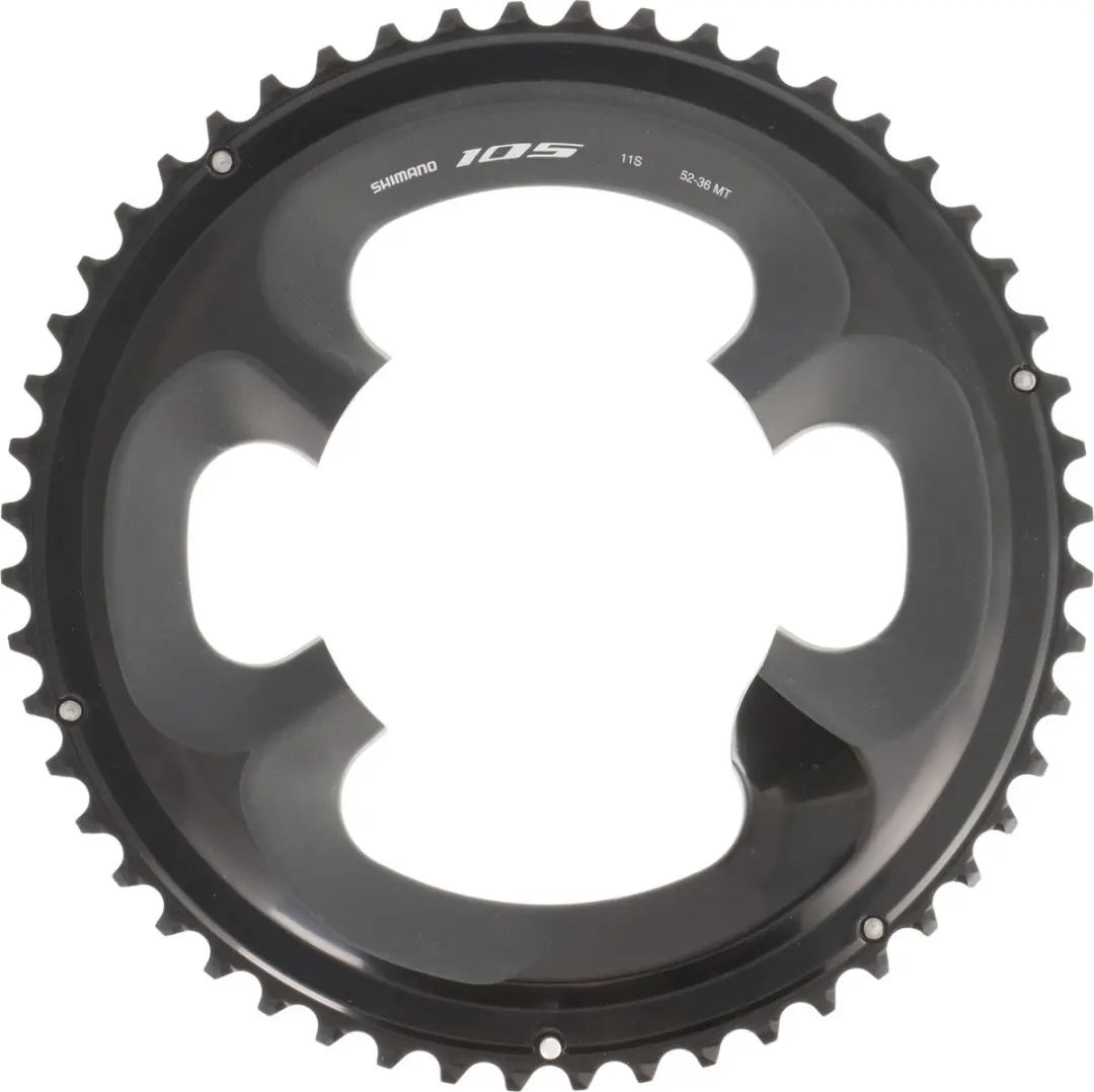 Shimano 105 FC-R7000 Kettingblad 52T - Zwart - afbeelding 3 van 6