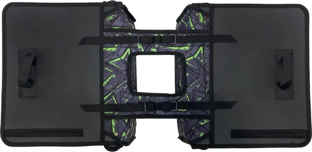 Willex Dubbele Fietstas ECO 30L - Zwart - afbeelding 6 van 6