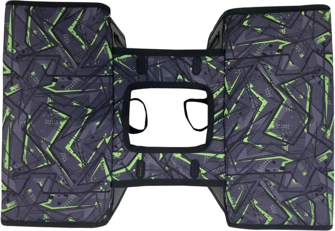 Willex Dubbele Fietstas ECO 30L - Zwart - afbeelding 4 van 6