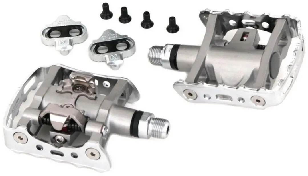 Shimano PD-M324 SPD Mountainbike Pedalen - Zilver - afbeelding 4 van 6