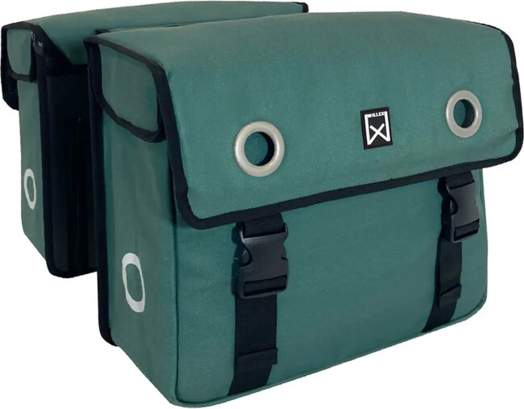 Willex Dubbele Fietstas Canvas 40L