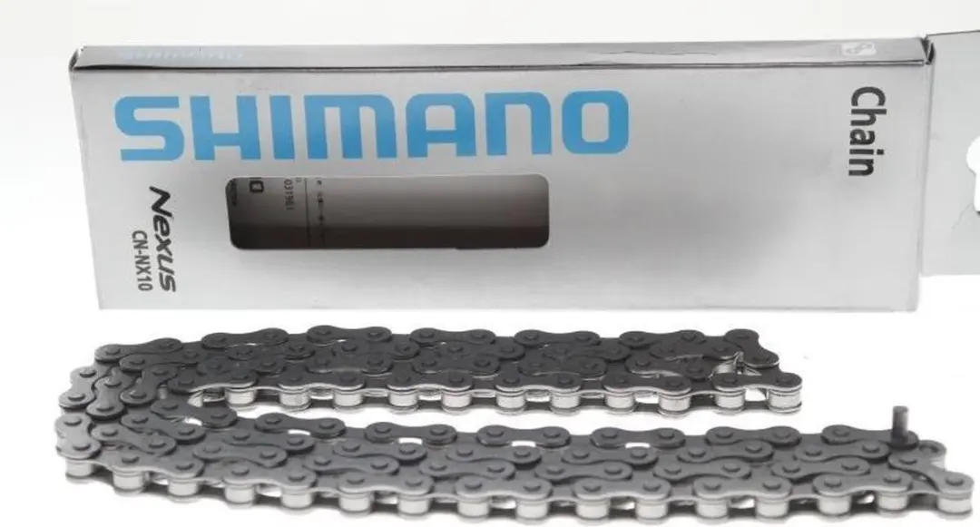Shimano Nexus NX10 Ketting 114 Schakels - Zilver - afbeelding 4 van 6