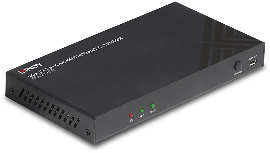 Lindy 38342 AV-Receiver - Zwart - afbeelding 2 van 4