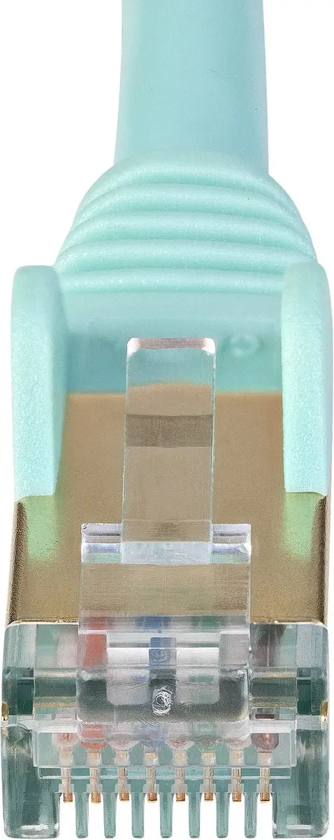 Startech CAT6A Netwerkkabel 10Gbps 1,5m - STP - Aqua - afbeelding 6 van 6