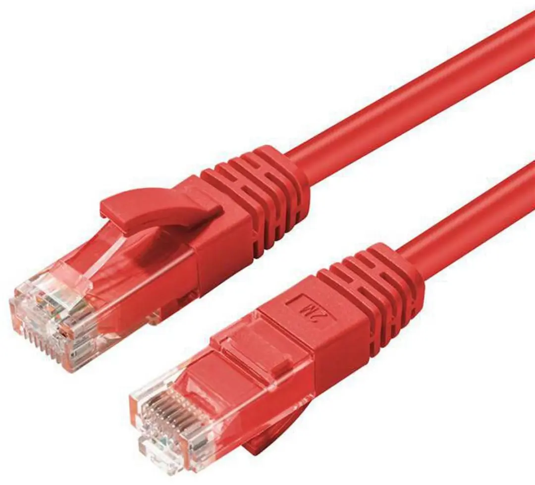 ACT IB5502 Rode U/UTP CAT5E Patchkabel 2m - afbeelding 4 van 4