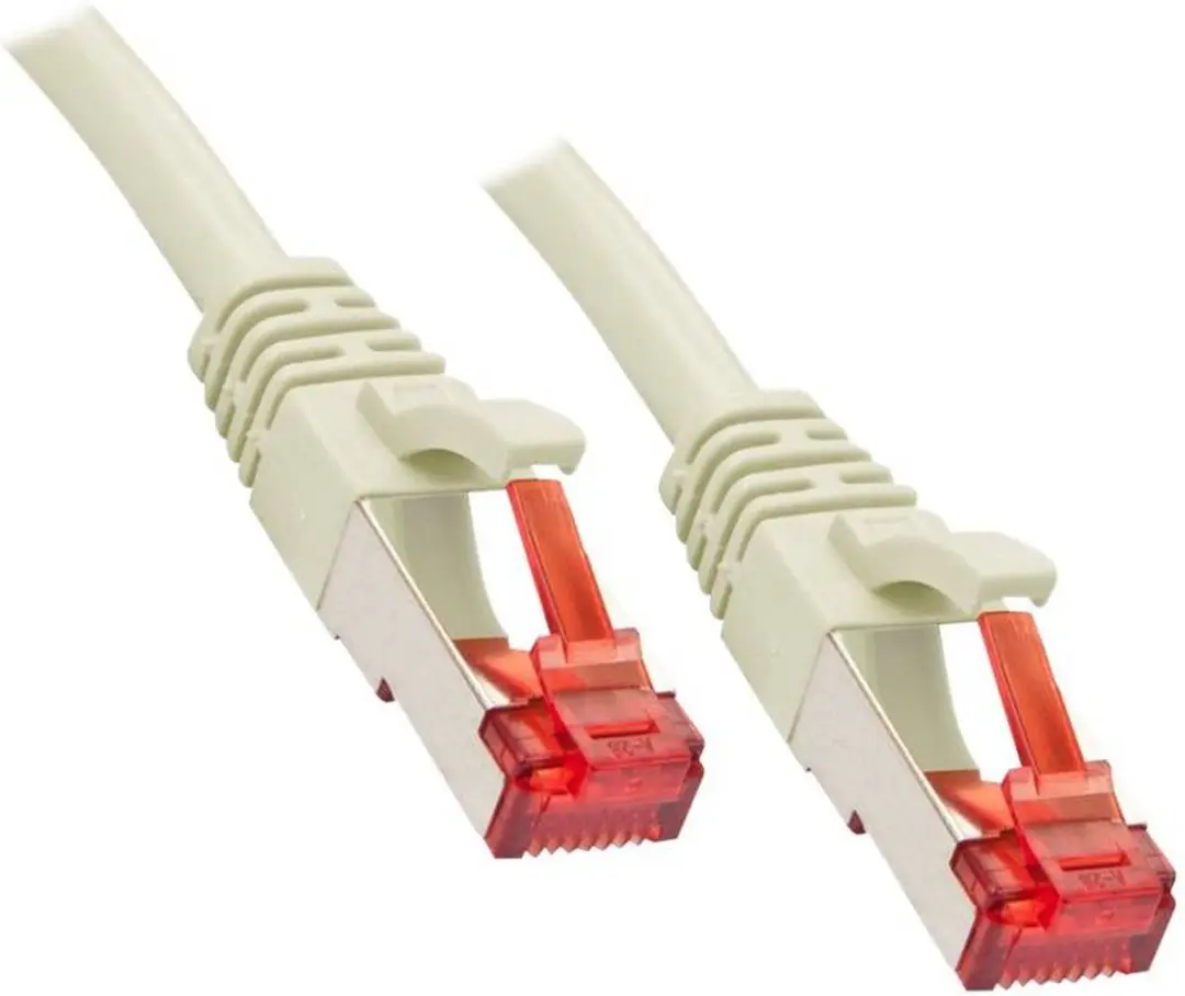 Lindy CAT 6 S/FTP Patchkabel 7.50m - Grijs - afbeelding 4 van 5