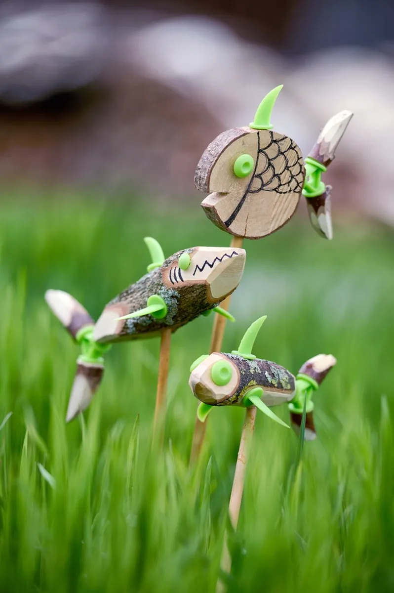 Haba Terra Kids Connectors Constructieset Vissen - Multikleur