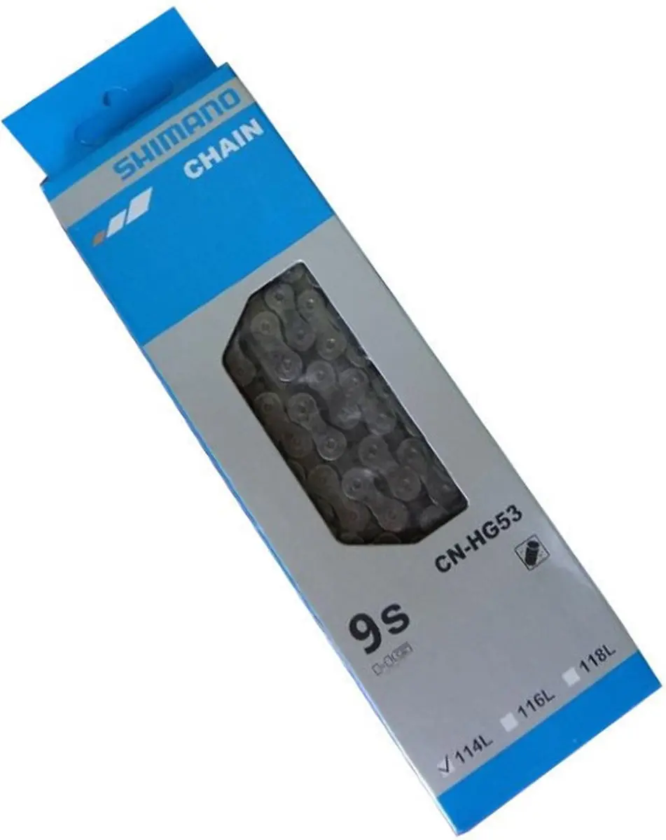 Shimano Deore CN-HG53 Fietsketting 9-Speed - 114 Schakels - Zilver - afbeelding 3 van 3
