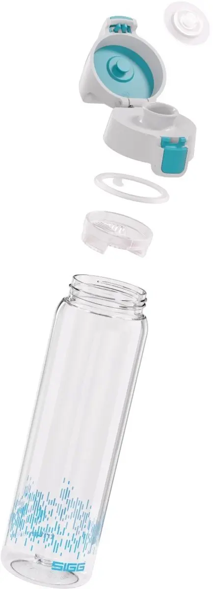 Sigg Total Clear One MyPlanet 0.75L Drinkfles - Blauw