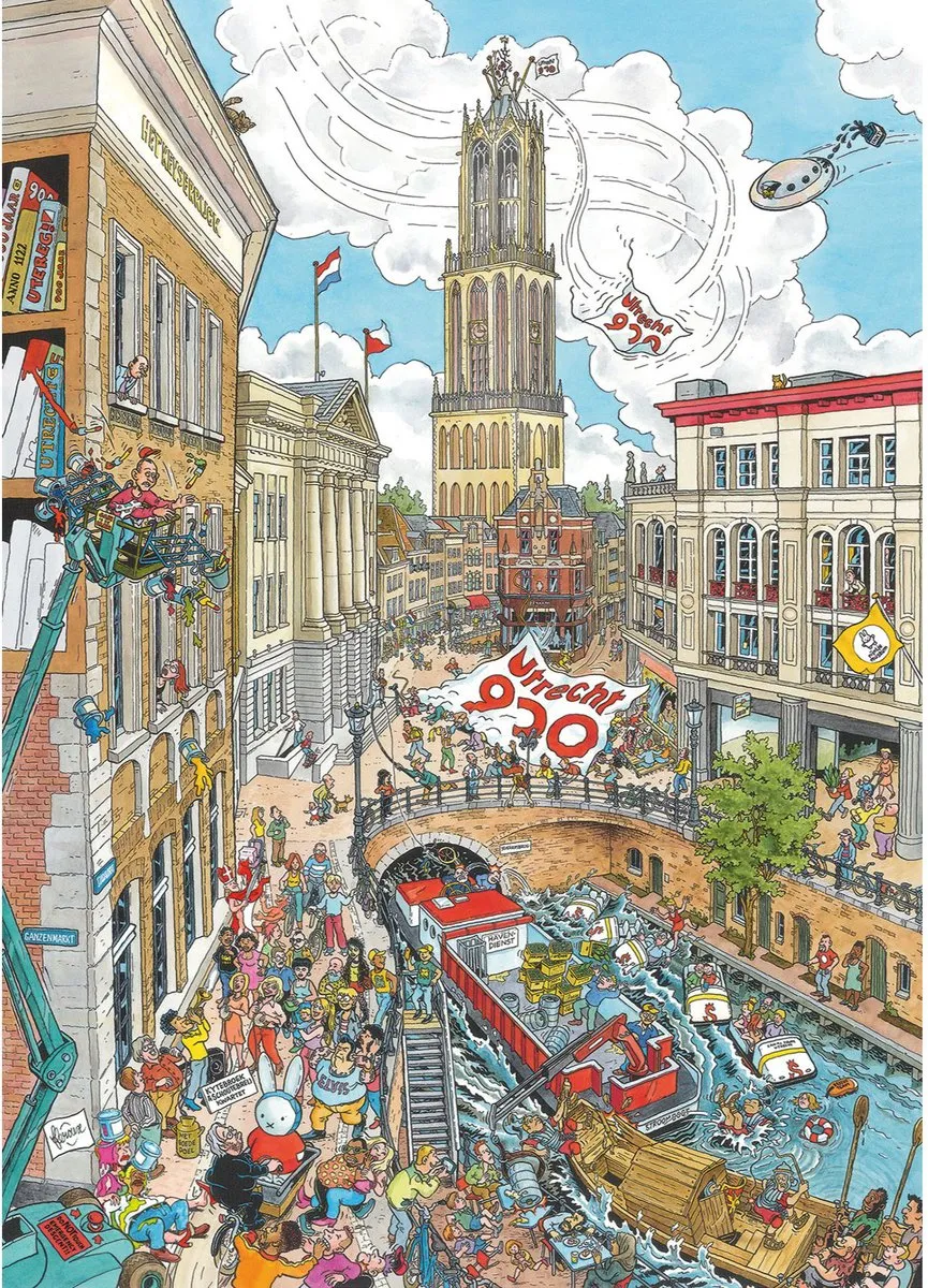 Ravensburger Fleroux Utrecht Legpuzzel 1000 Stukjes - MPN 120002499