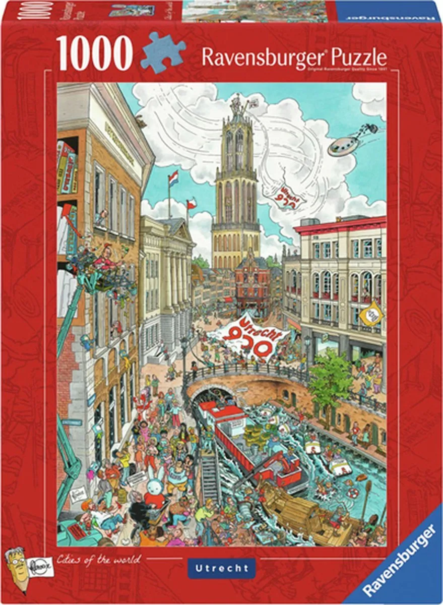 Ravensburger Fleroux Utrecht Legpuzzel 1000 Stukjes - MPN 120002499