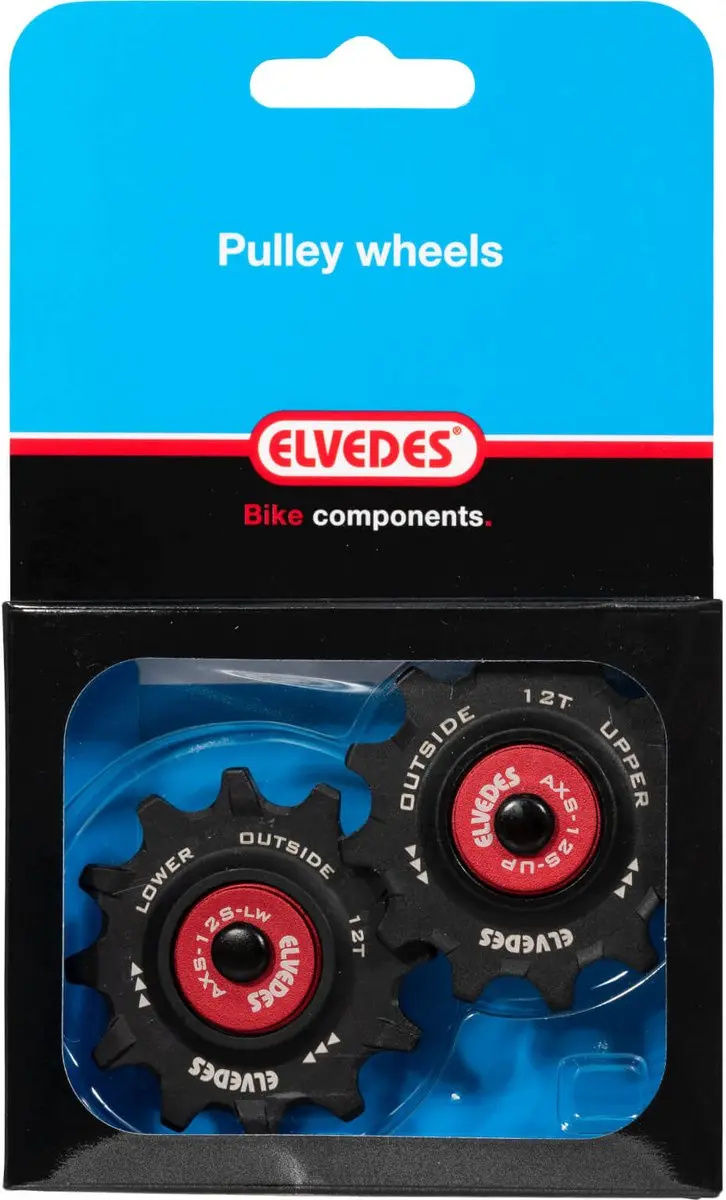 Elvedes Derailleurwieltjes 12T+12T Keramisch 2020097 - afbeelding 4 van 5