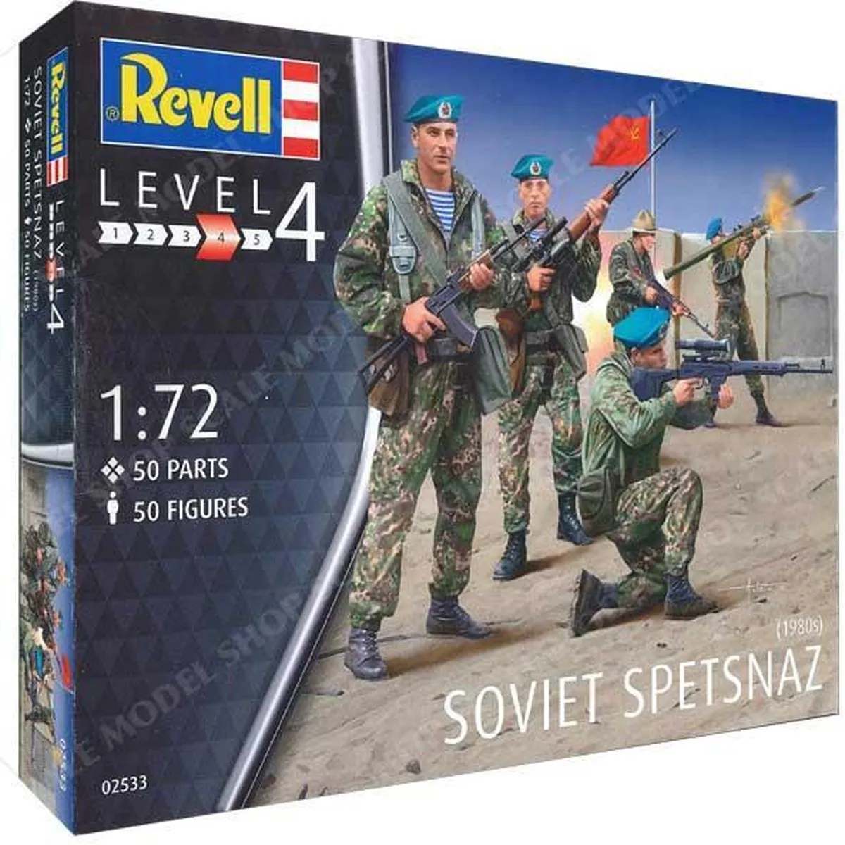 Revell 02533 Sovjet Spetsnaz Figuren 1:72