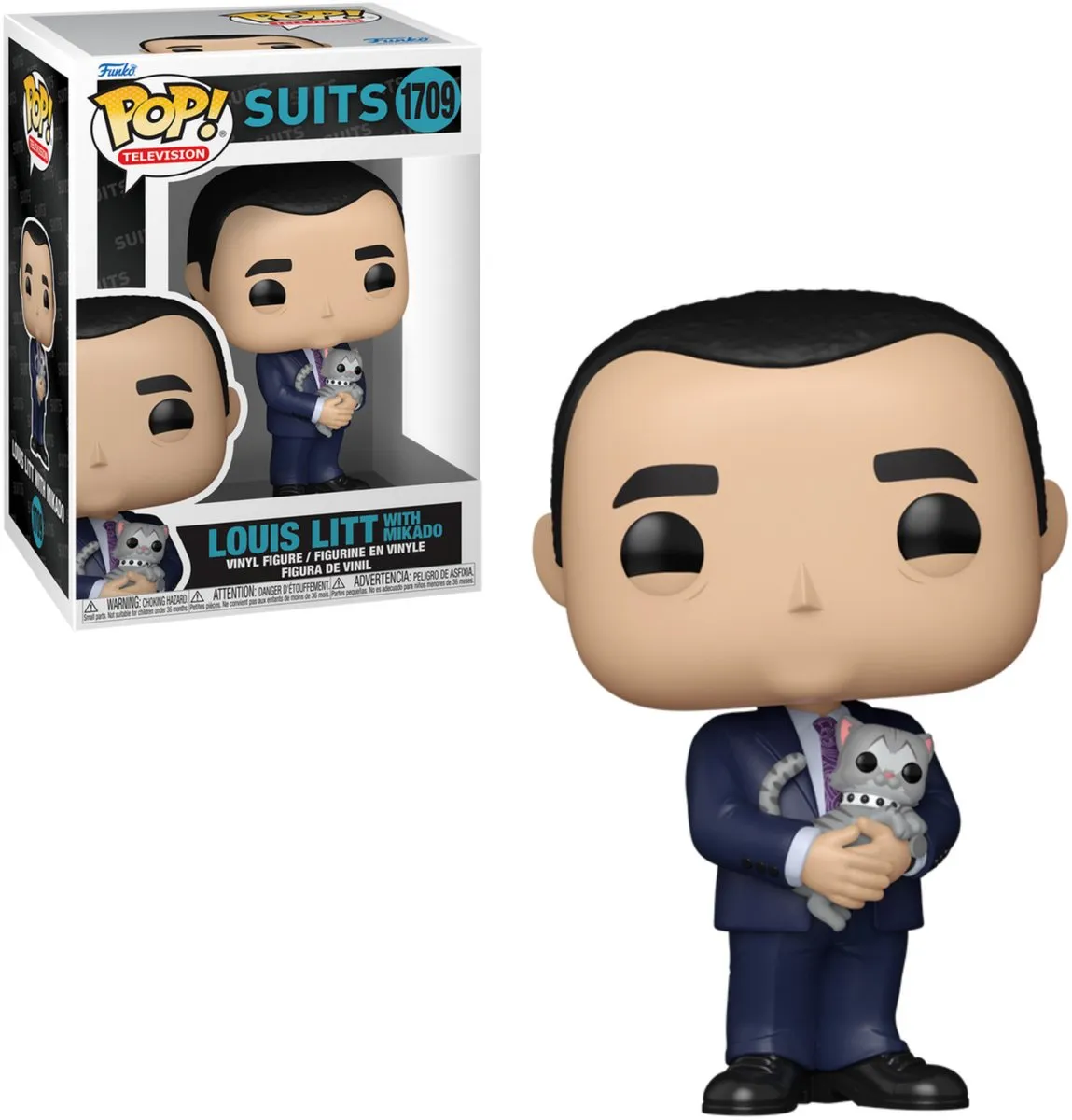 Funko Pop! Suits Louis Litt met Mikado