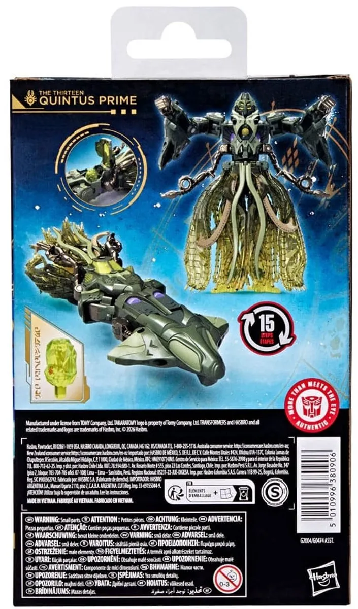 Hasbro Transformers Age of the Primes Thirteen Quintus Prime - Multi