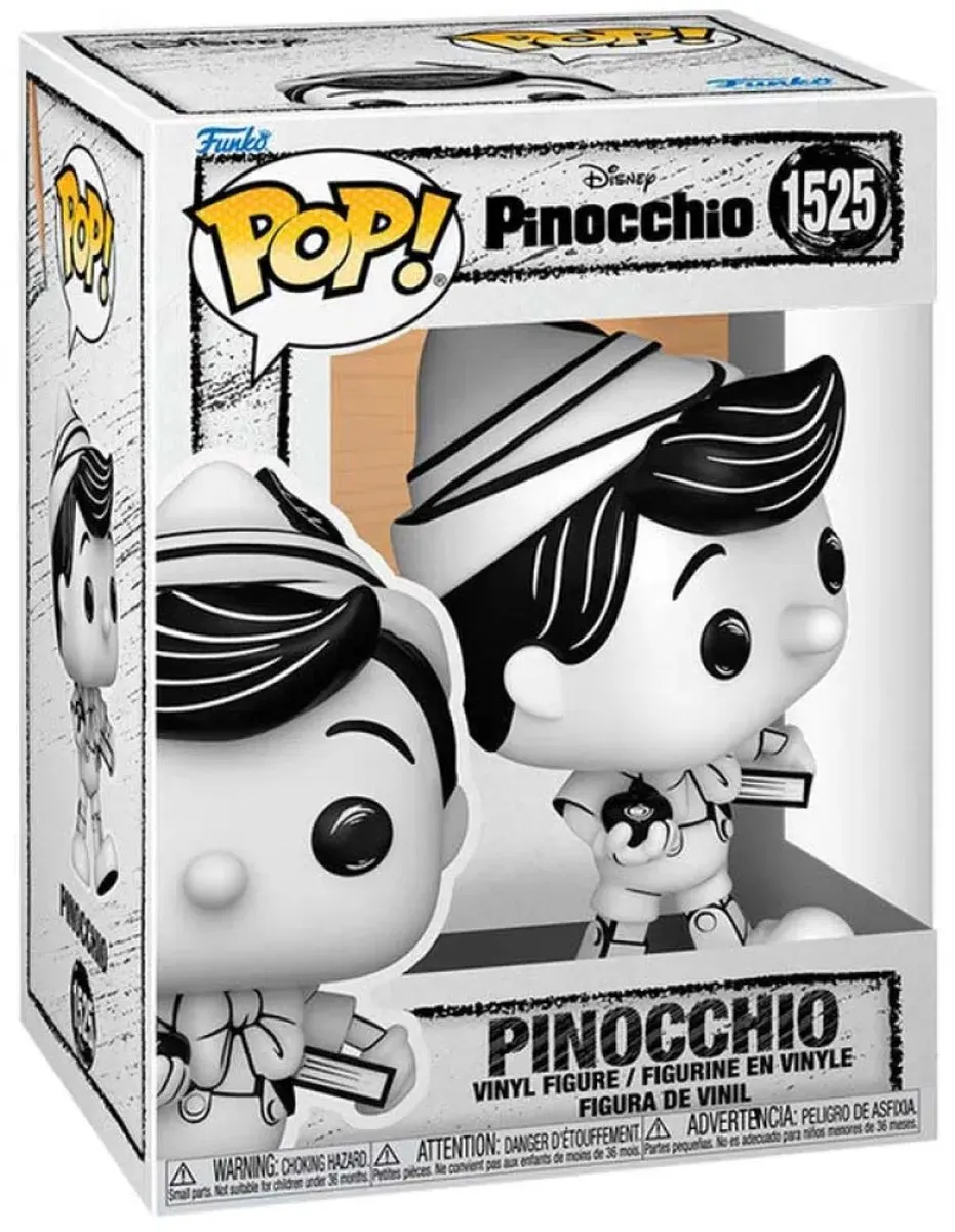 Funko Pinocchio Sketched Vinylfiguur - 889698809412 - afbeelding 6 van 6
