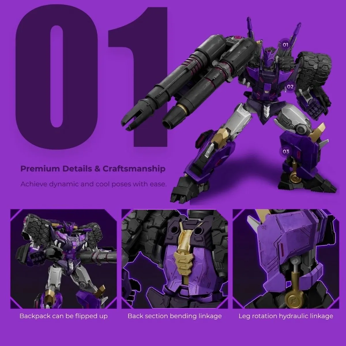 Hasbro Blokees Transformers G1 Tarn Action Figure - MPN 71174 - 20cm