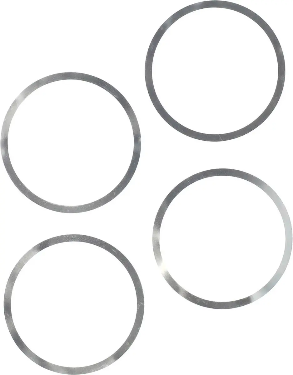 Elvedes Vulring Centerlock 0.1mm RVS - 4 Stuks - afbeelding 4 van 4