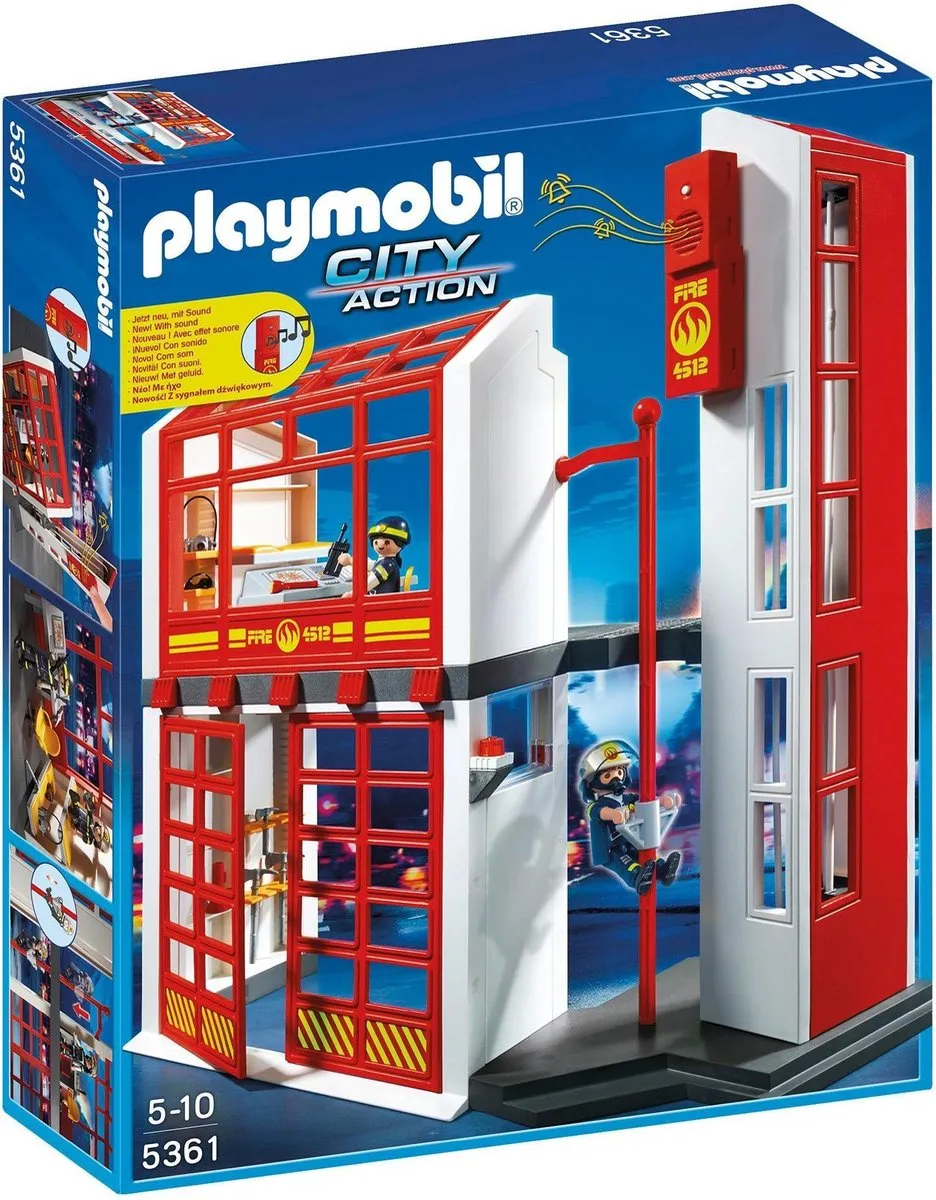 Playmobil Brandweerkazerne 5361
