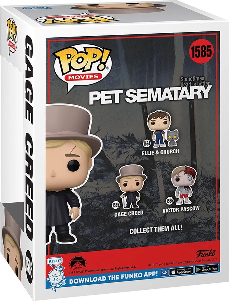 Funko Friedhof der Kuscheltiere Gage Creed Pop! - 80712