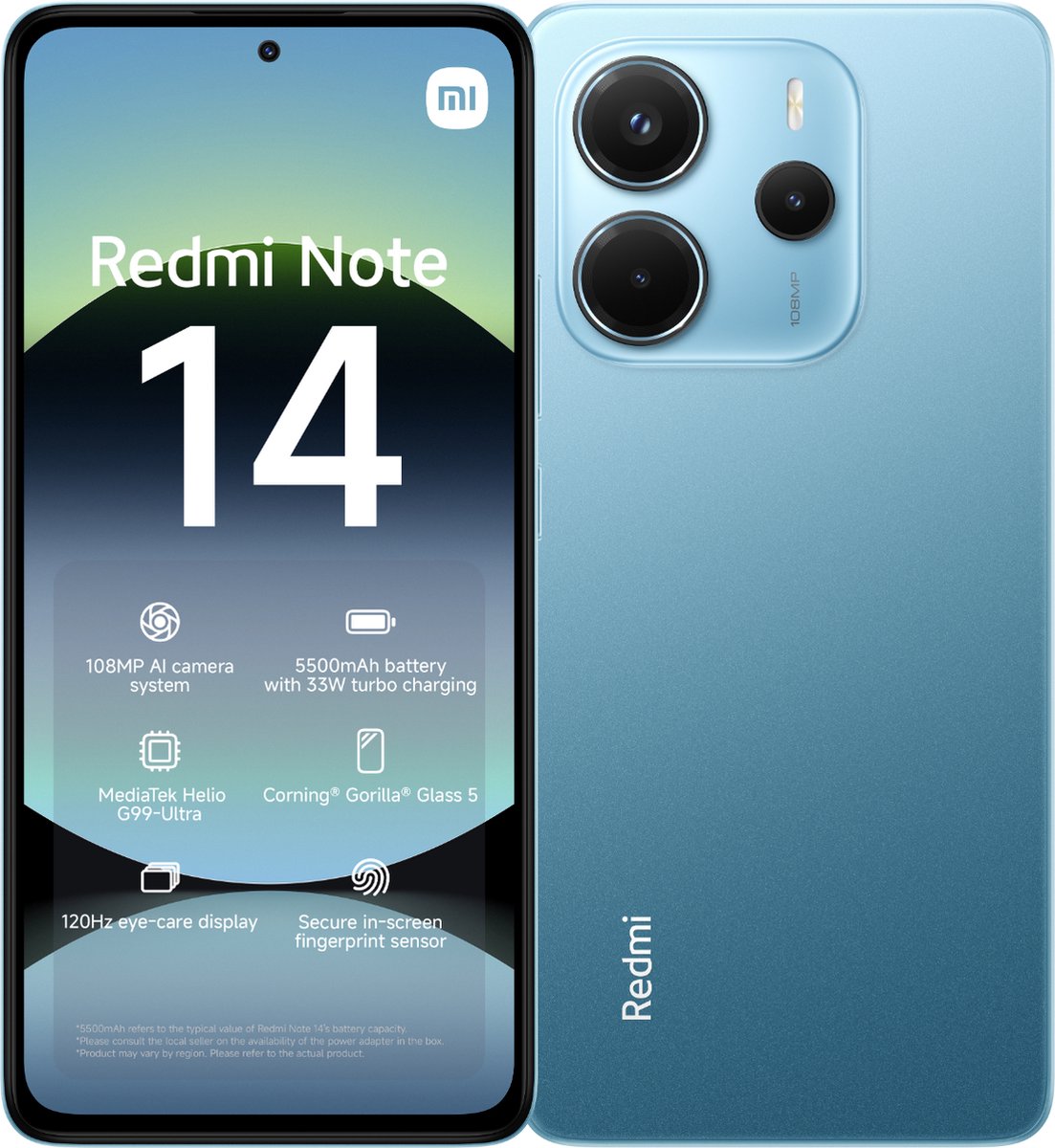 Xiaomi Redmi Note 14 - 6GB/128GB - Ocean Blauw