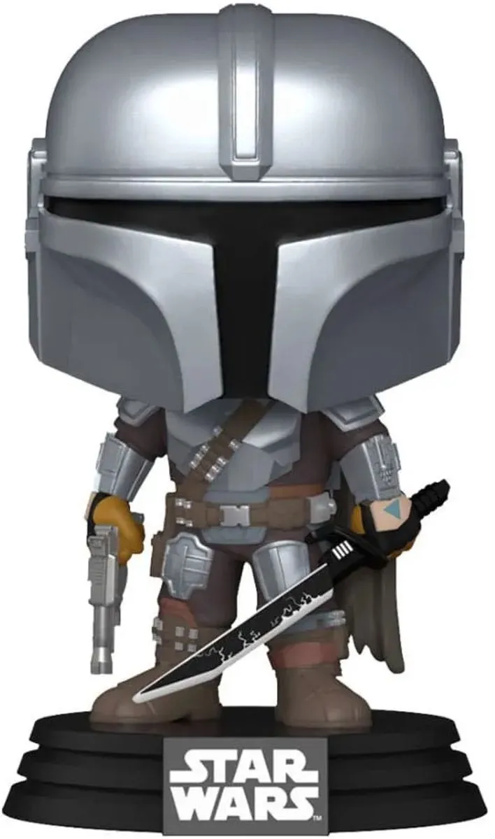 Funko Pop The Mandalorian Darksaber Star Wars #663 - Multi