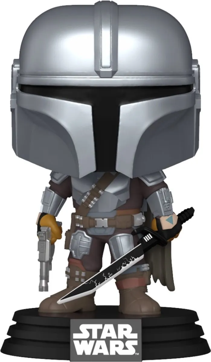 Funko Pop The Mandalorian Darksaber Star Wars #663 - Multi