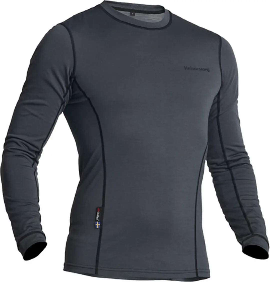 Halvarssons Funktionondergoed Comfort Sweater Outlast® Wool Grey 710-22130397
