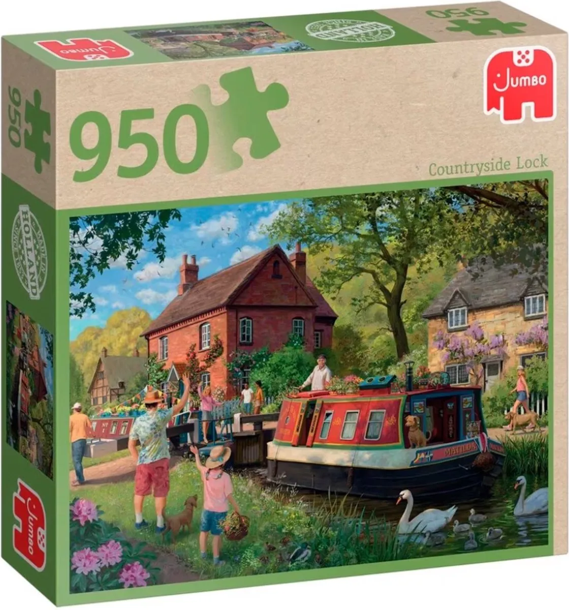 Jumbo Countryside Lock Puzzel 950 Stuks