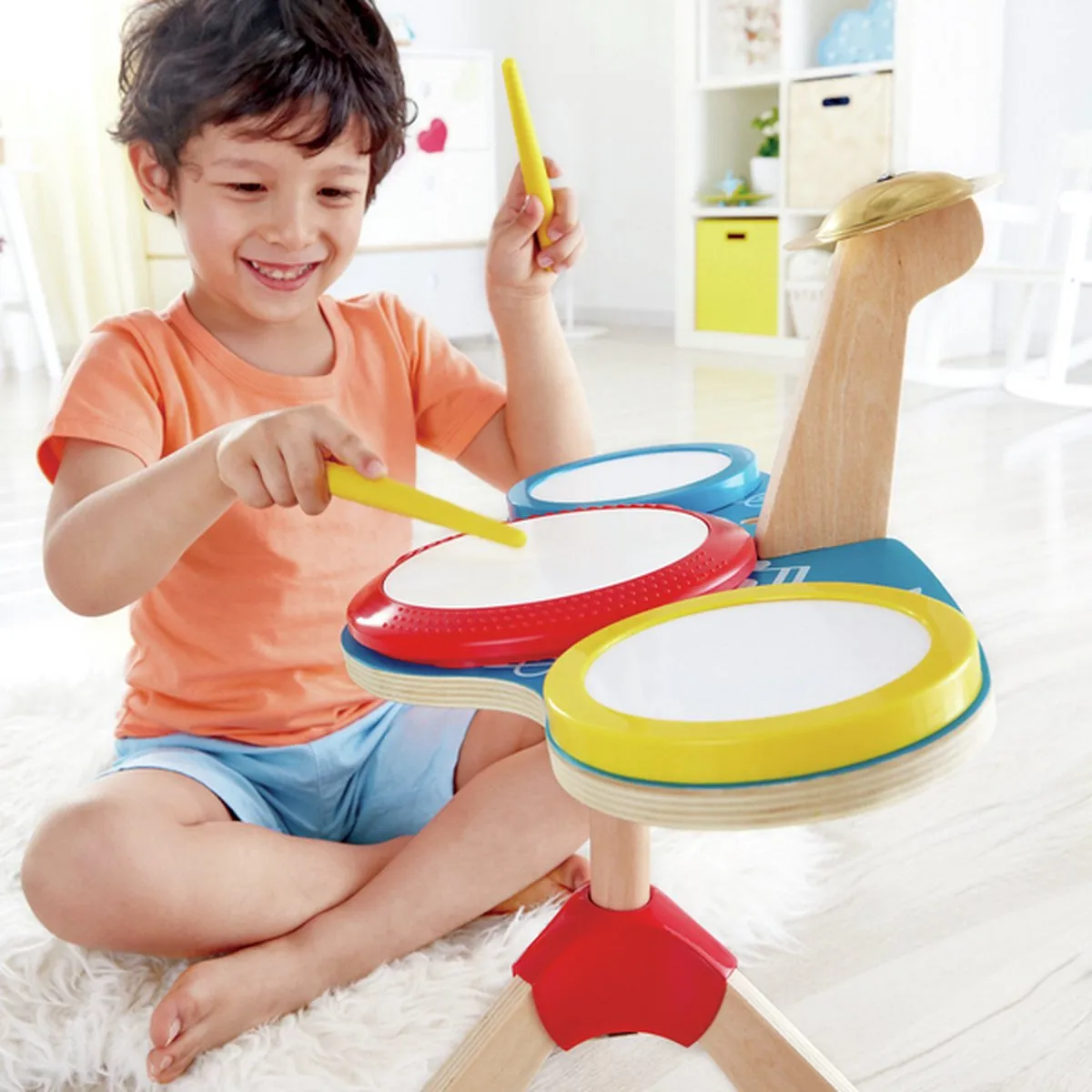 Hape Schlagzeug en Bekkens