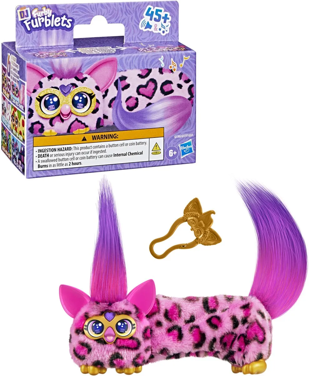 Hasbro Furby DJ Furblets Kitt-Ee-Luv - 3x AAA