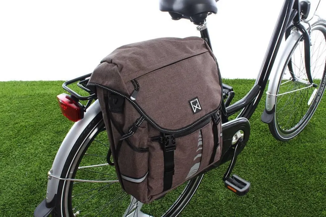 Willex Pakaftas XL 1200 Enkele Fietstas 25L - Bruin - afbeelding 4 van 4