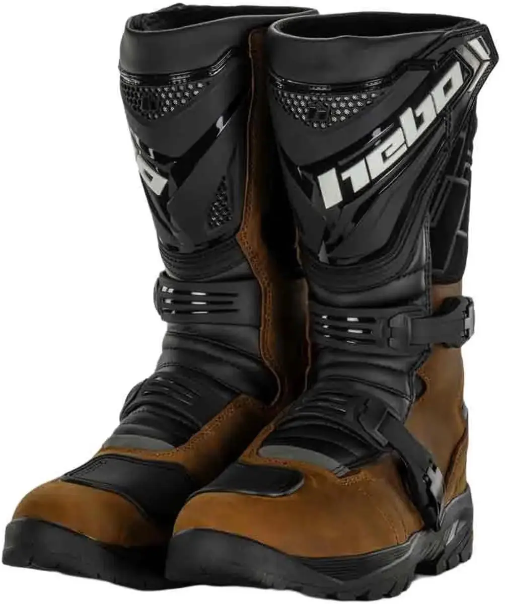 Hebo Track Long Wp Motorlaarzen Zwart EU 38 Man
