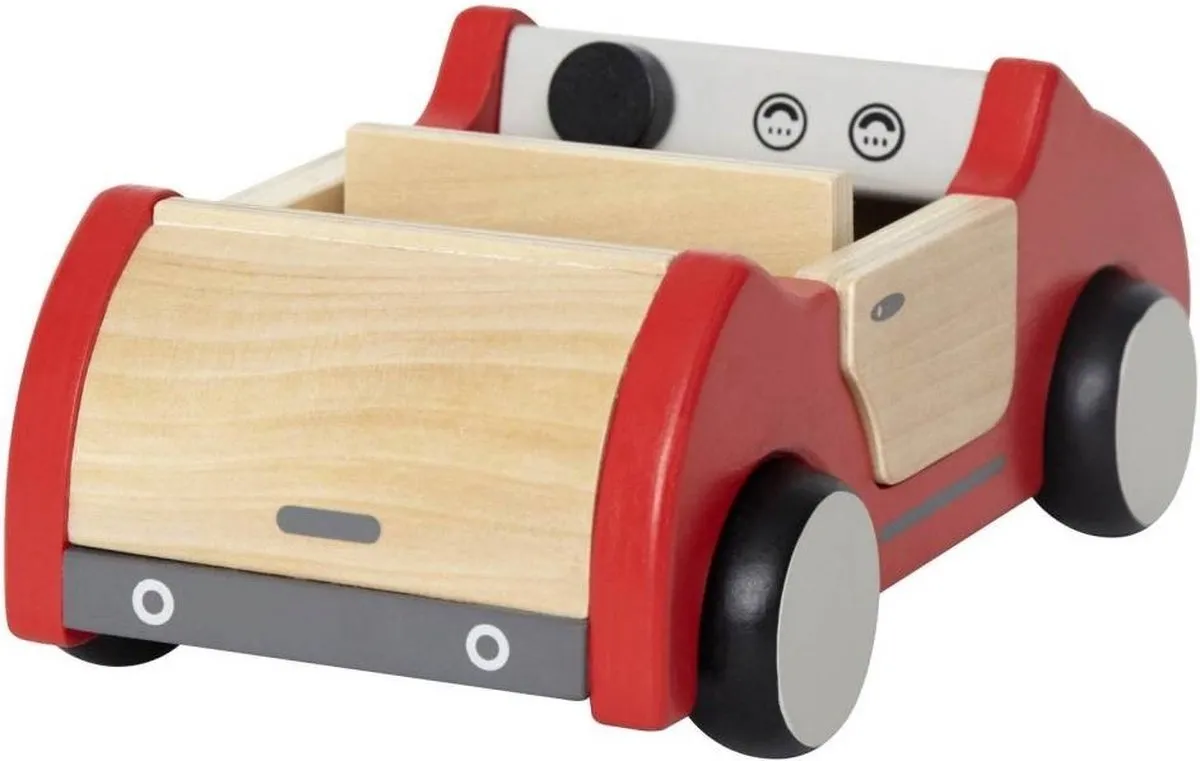 Hape Gezinsauto Poppenhuis - Veelkleurig
