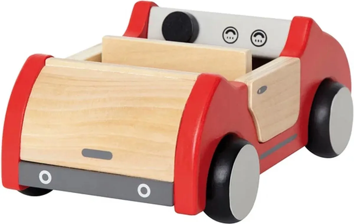Hape Gezinsauto Poppenhuis - Veelkleurig
