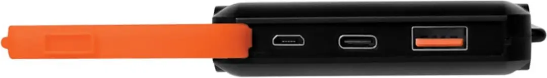 Logilink Solar Powerbank PA0273 10000mAh - 37W - 2x USB-A QC & USB-C PD - Zwart - afbeelding 2 van 6